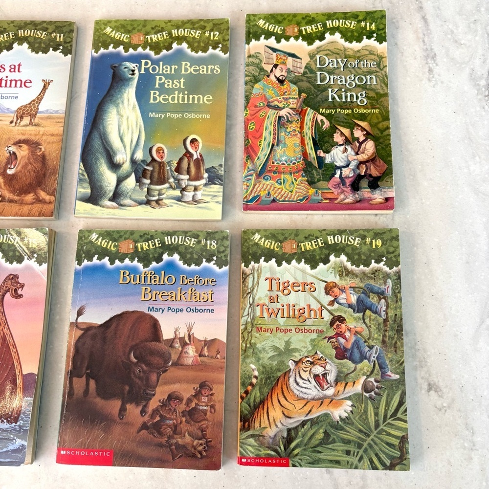 Magic Tree House Book Set by Mary Pope Osbourne Paperback Bundle (6 Books Total) - Picture 4 of 11